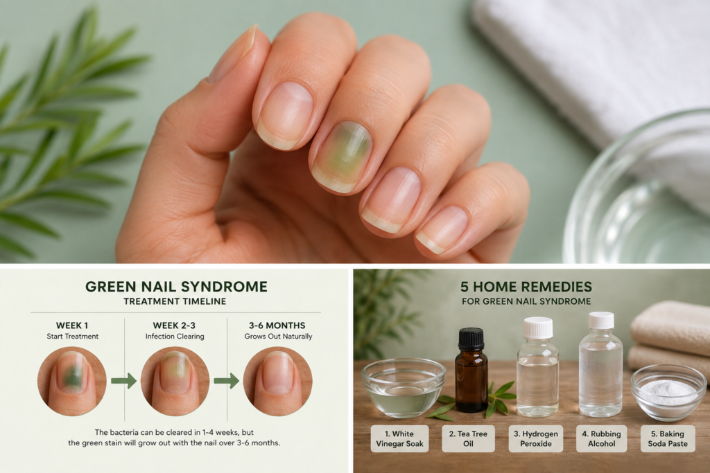 How to Treat Green Nails at Home | 5 Proven Remedies